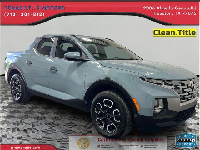 used 2022 Hyundai SANTA CRUZ car, priced at $21,000