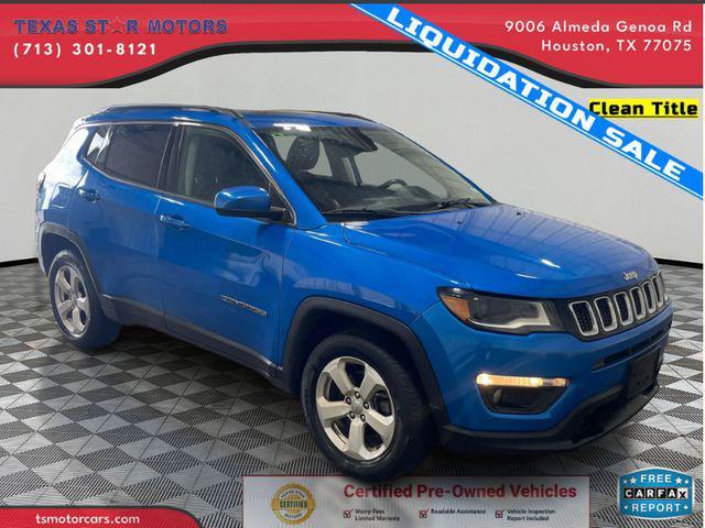 used 2018 Jeep Compass car, priced at $14,500