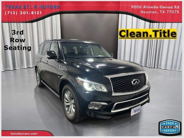 used 2017 INFINITI QX80 car, priced at $22,000