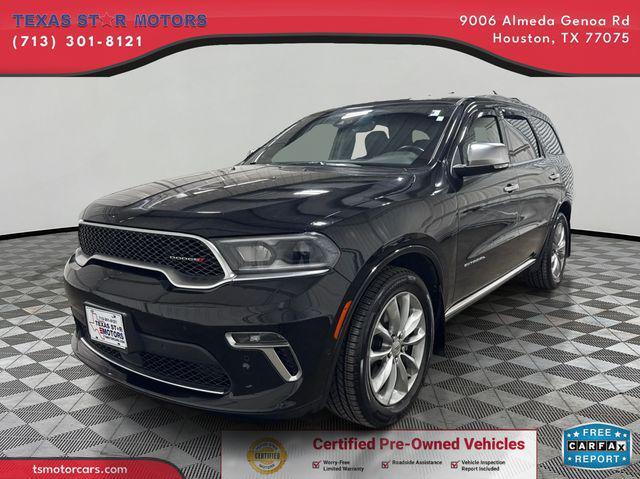 used 2021 Dodge Durango car, priced at $28,000