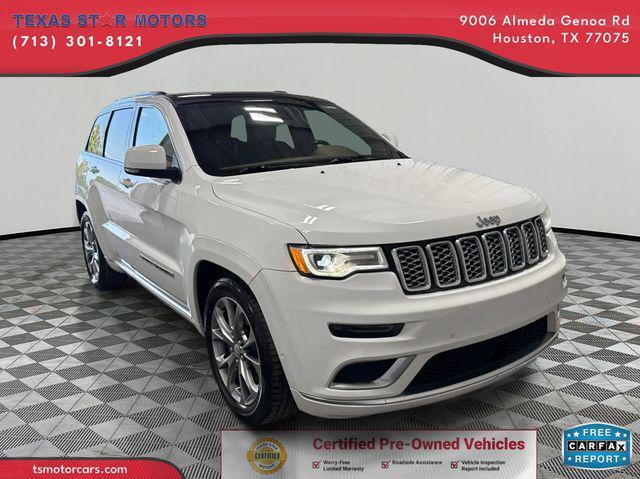 used 2021 Jeep Grand Cherokee car, priced at $34,000