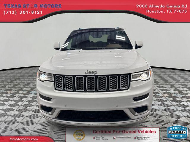 used 2021 Jeep Grand Cherokee car, priced at $34,000