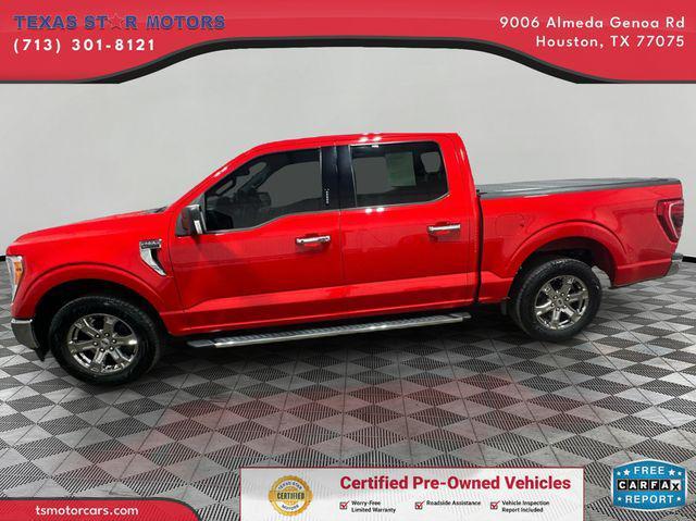 used 2021 Ford F-150 car, priced at $27,500
