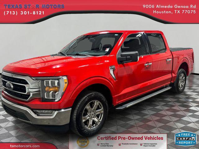 used 2021 Ford F-150 car, priced at $27,500
