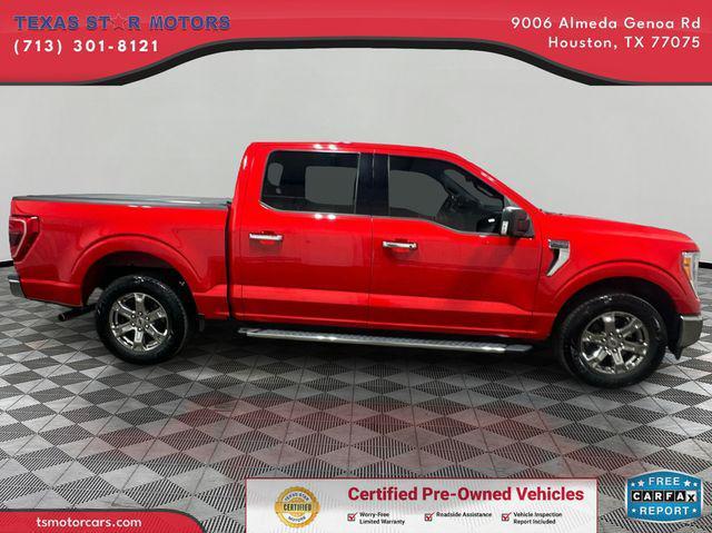 used 2021 Ford F-150 car, priced at $27,500