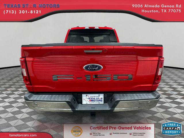 used 2021 Ford F-150 car, priced at $27,500