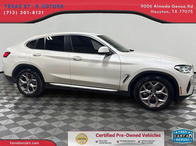 used 2022 BMW X4 car, priced at $36,000