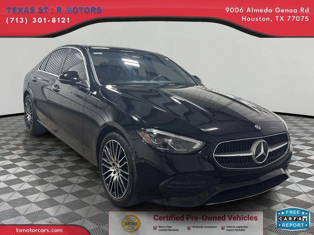 used 2024 Mercedes-Benz C-Class car, priced at $38,000