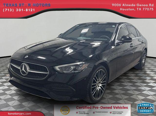 used 2024 Mercedes-Benz C-Class car, priced at $38,000