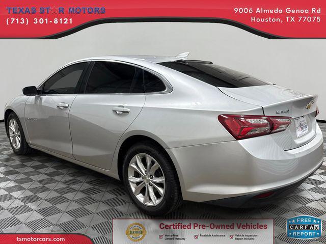 used 2020 Chevrolet Malibu car, priced at $15,500
