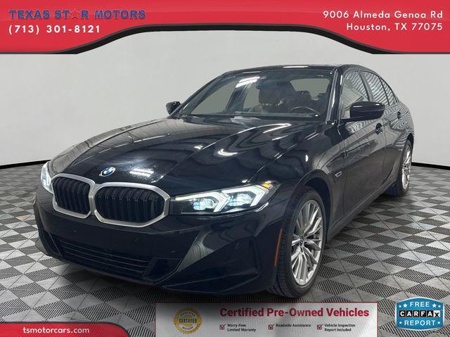 used 2023 BMW 330e car, priced at $35,000