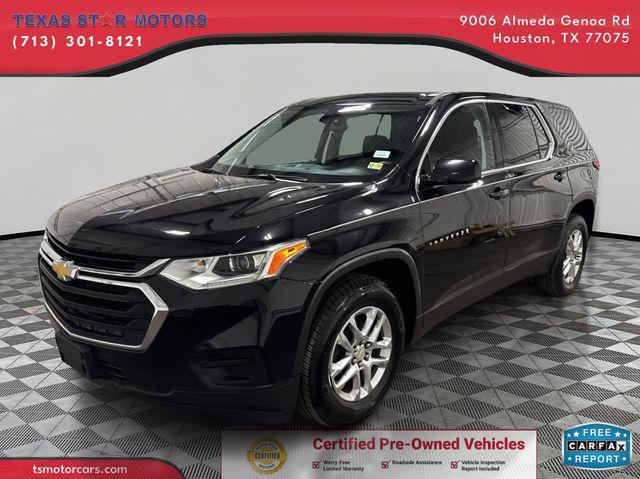 used 2020 Chevrolet Traverse car, priced at $20,500
