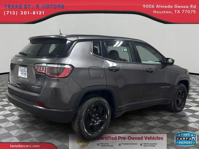 used 2018 Jeep Compass car, priced at $14,000