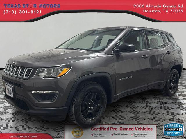 used 2018 Jeep Compass car, priced at $14,000