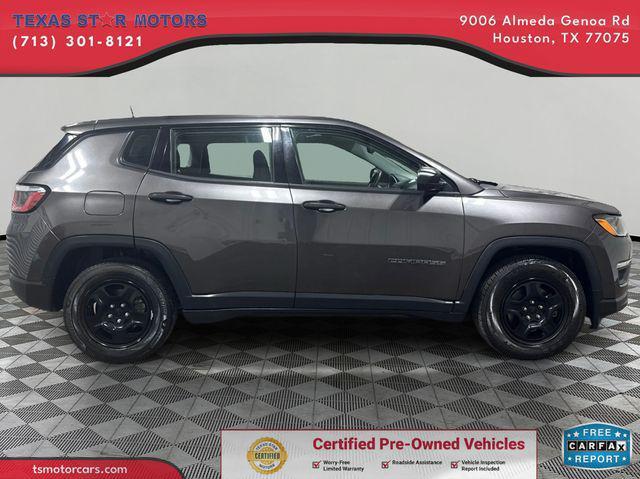 used 2018 Jeep Compass car, priced at $14,000