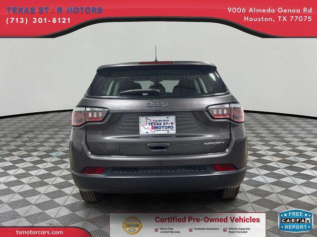used 2018 Jeep Compass car, priced at $14,000