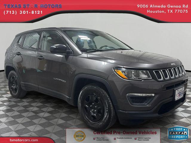 used 2018 Jeep Compass car, priced at $14,000
