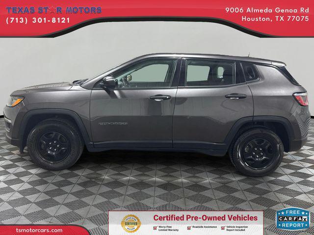 used 2018 Jeep Compass car, priced at $14,000
