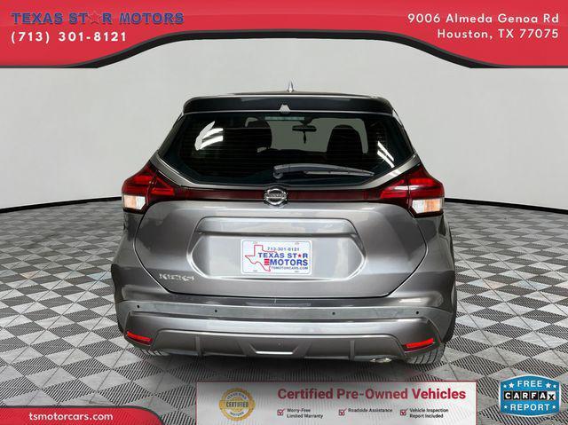used 2021 Nissan Kicks car, priced at $13,500