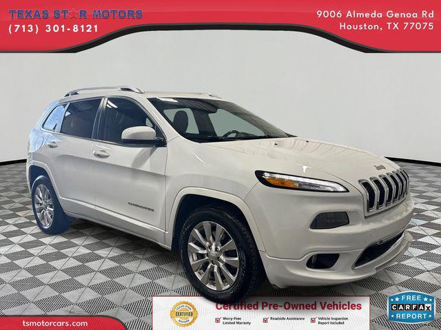 used 2018 Jeep Cherokee car, priced at $22,000
