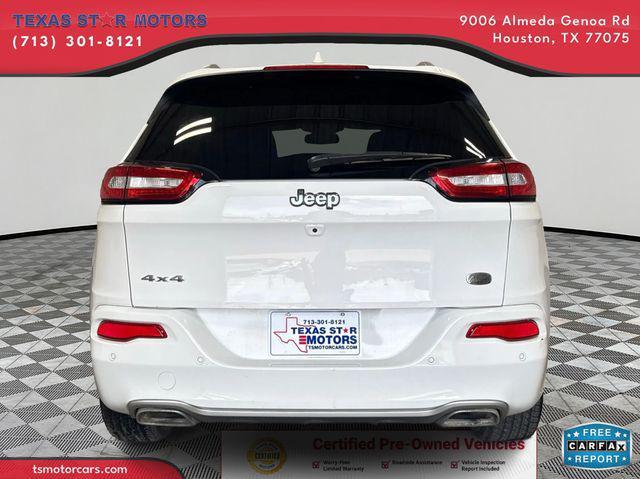 used 2018 Jeep Cherokee car, priced at $22,000