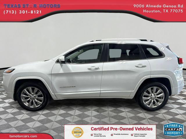 used 2018 Jeep Cherokee car, priced at $22,000