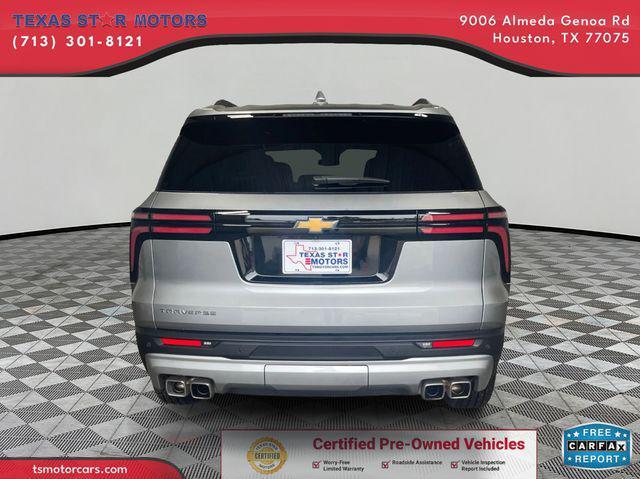 used 2025 Chevrolet Traverse car, priced at $37,000