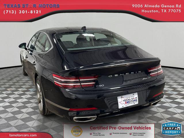 used 2021 Genesis G80 car, priced at $28,600