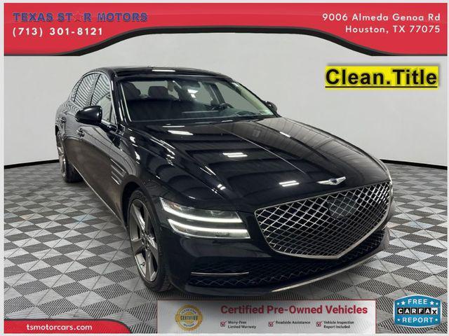 used 2021 Genesis G80 car, priced at $28,600