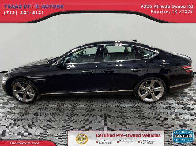 used 2021 Genesis G80 car, priced at $28,600