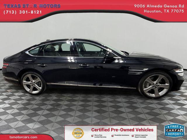 used 2021 Genesis G80 car, priced at $28,600