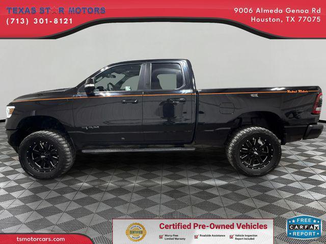 used 2019 Ram 1500 car, priced at $33,000