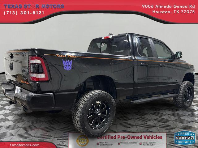 used 2019 Ram 1500 car, priced at $33,000