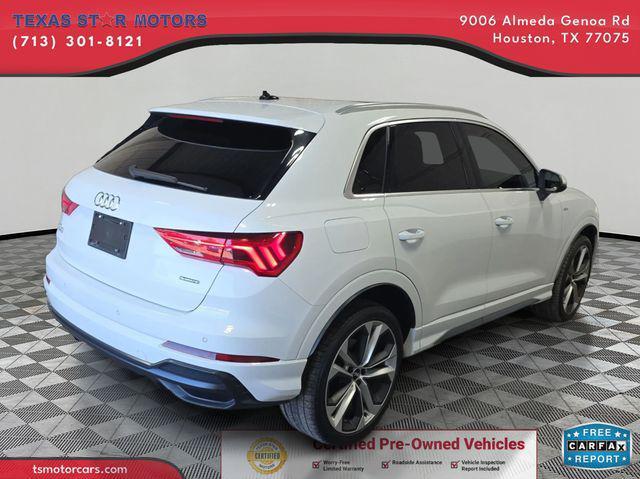 used 2020 Audi Q3 car, priced at $23,500