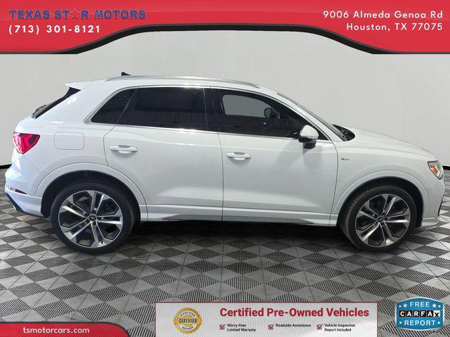 used 2020 Audi Q3 car, priced at $23,500
