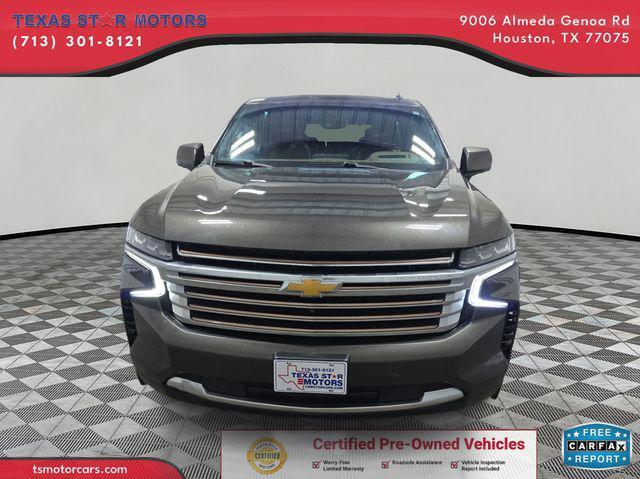 used 2021 Chevrolet Tahoe car, priced at $46,000