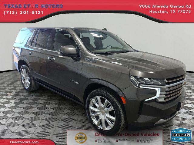 used 2021 Chevrolet Tahoe car, priced at $46,000