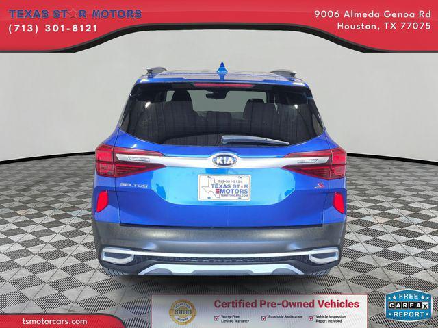 used 2021 Kia Seltos car, priced at $17,000