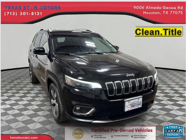 used 2019 Jeep Cherokee car, priced at $15,500