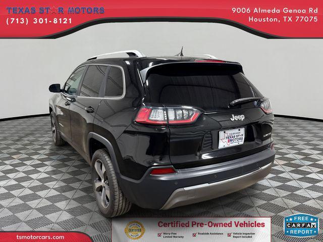 used 2019 Jeep Cherokee car, priced at $15,500