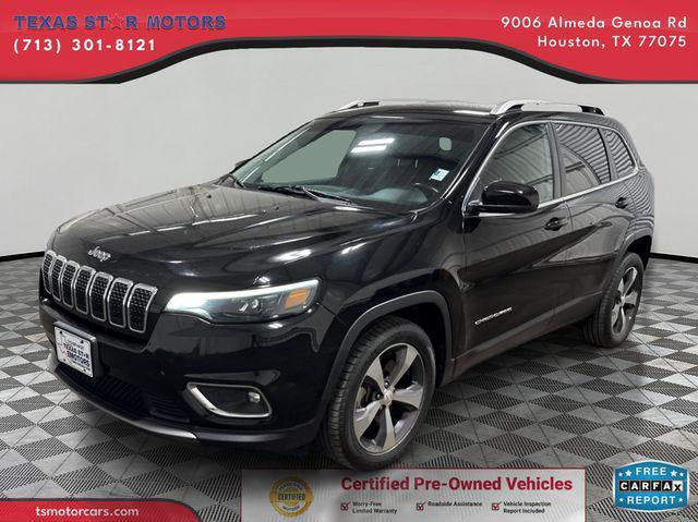 used 2019 Jeep Cherokee car, priced at $15,500