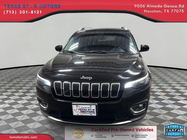 used 2019 Jeep Cherokee car, priced at $15,500