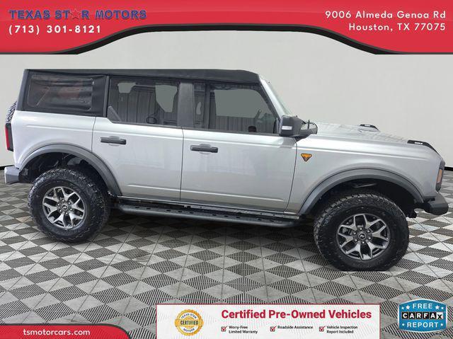 used 2021 Ford Bronco car, priced at $40,500