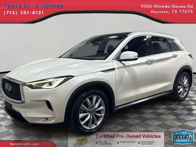 used 2020 INFINITI QX50 car, priced at $23,000