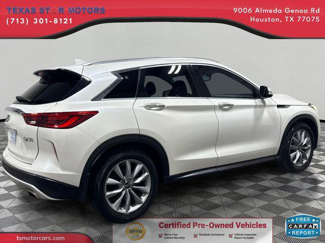 used 2020 INFINITI QX50 car, priced at $23,000
