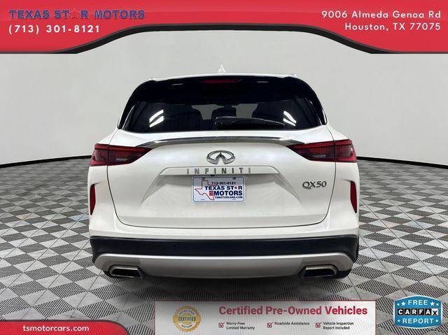 used 2020 INFINITI QX50 car, priced at $23,000