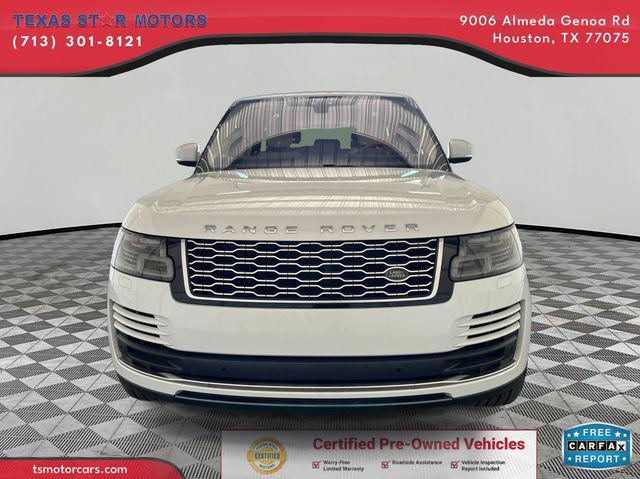 used 2018 Land Rover Range Rover car, priced at $30,000