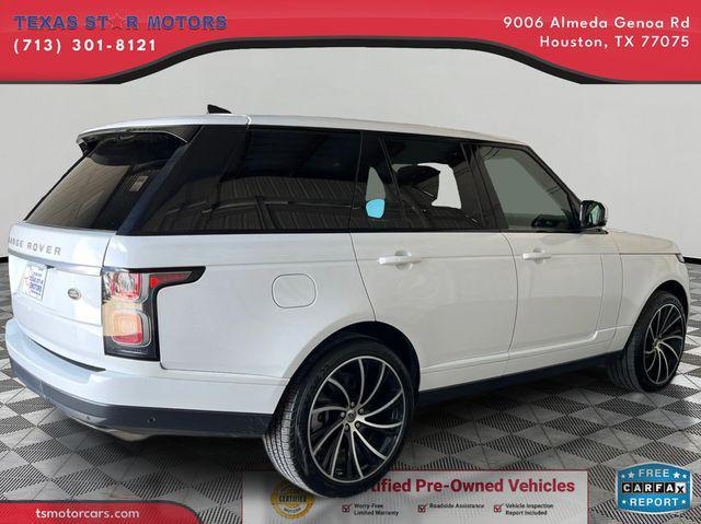 used 2018 Land Rover Range Rover car, priced at $30,000