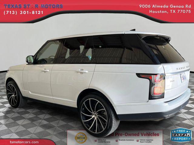 used 2018 Land Rover Range Rover car, priced at $30,000