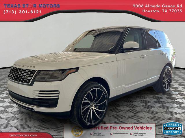 used 2018 Land Rover Range Rover car, priced at $30,000